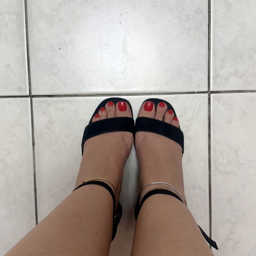 Stradivarius black suede block heeled sandals, size 37