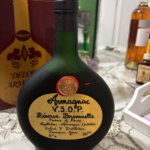 Armagnac VSOP brandy new, sealed in original box