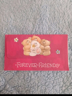 Forever Friends envelope new, vintage