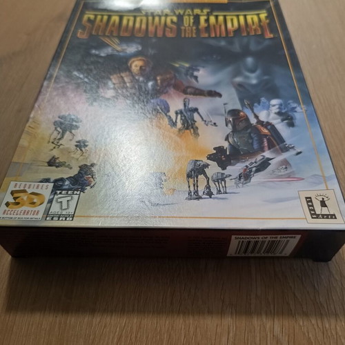 Starwars Shadows of the Empire PC game used, big box edition
