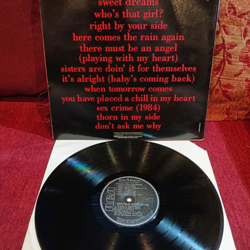 Eurythmics Greatest Hits vinyl like new, Greek pressing