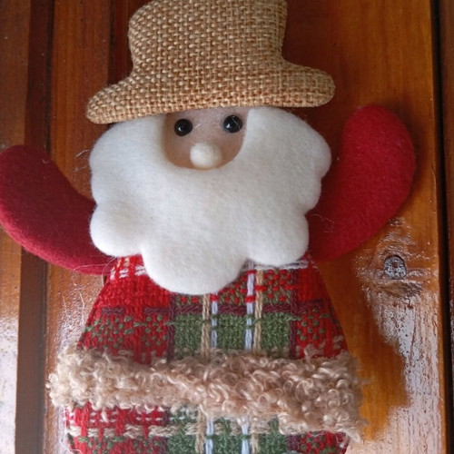 Handmade Santa Claus like new