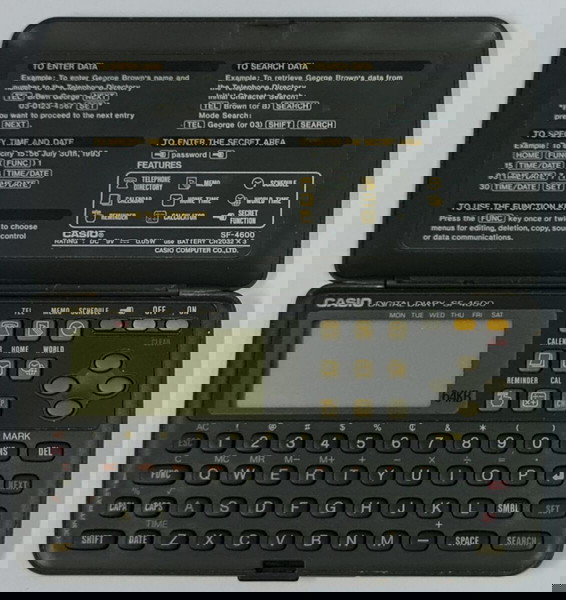Casio SF-4600 digital assistant