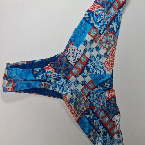 Bottom bikini Tezenis like new, blue multicolor, size L