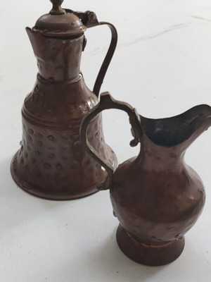 Copperware set of 2 used