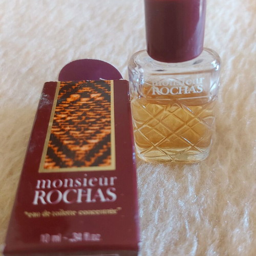 Monsieur Rochas vintage miniature used, 10 ml, 1970s