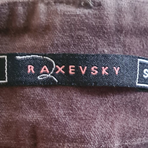 Raxevsky women's velvet pants small, like new, brown