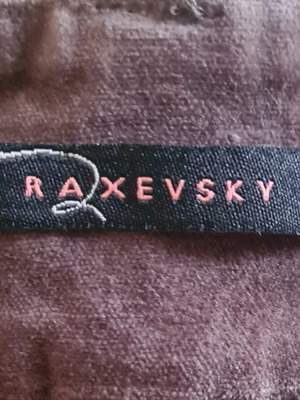 Raxevsky women's velvet pants small, like new, brown