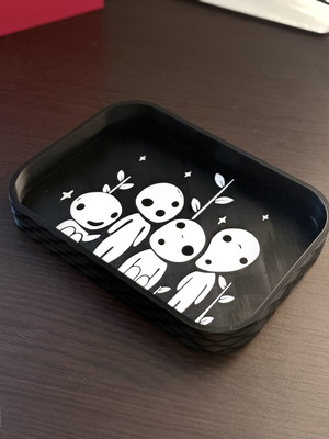 Kodama Forest Spirits Tray Studio Ghibli Inspired, new