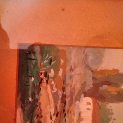 Painting authentic Apostolos Lefkadios used