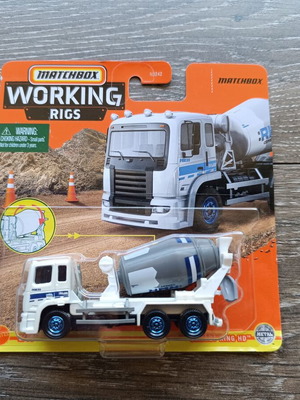 Matchbox Working Rigs Cement King HD Cement Mixer Truck new