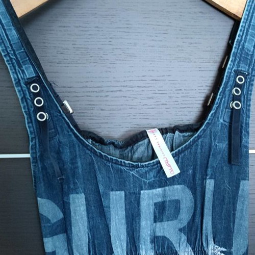 Guru denim dress used, blue, size S