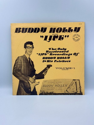 Buddy Holly "Live" vinyl record