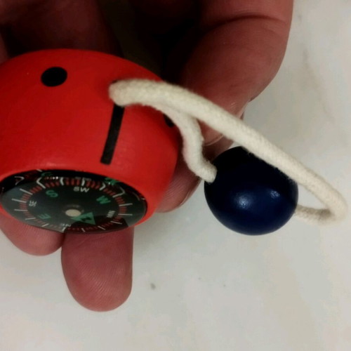 Children's keychain compass like new