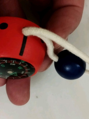 Children's keychain compass like new