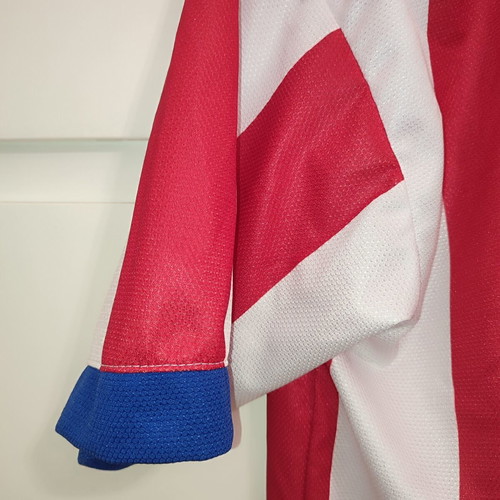 Atletico Madrid football jersey with Azerbaijan Land of Fire sponsor, official replica
