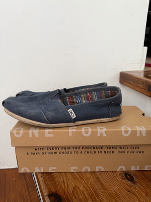 TOMS espadrilles used, size 39, blue