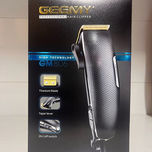 Gemei GM-806 Hair Clipper new with titanium blade