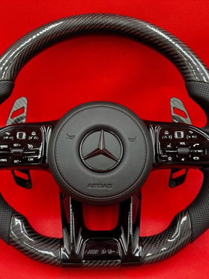 Τιμόνι Carbon Mercedes Benz 2019-2024 καινούργιο με αερόσακο