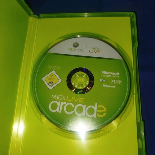 Xbox 360 Live Arcade games like new
