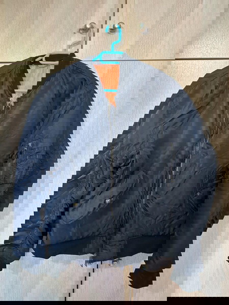 Μπουφάν Flight jacket μαύρο