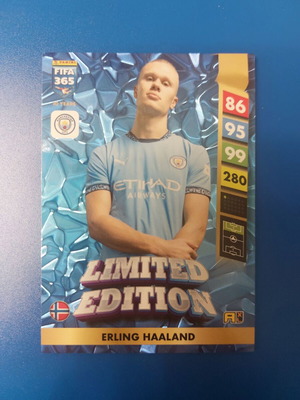 Κάρτα Panini Fifa 365 Adrenalyn XL 2025 Limited Edition Haaland Manchester City καινούργια