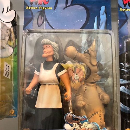 Bone Set of 9 Used Jeff Smith Figures, Rare