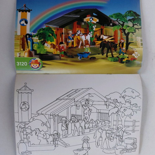 Playmobil coloring book new