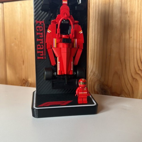Lego F1 Display new 3d printed