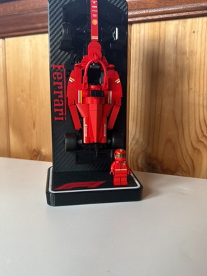 Lego F1 Display new 3d printed