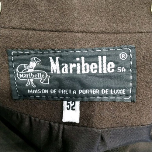 Marielle wool coat like new, brown, size 52