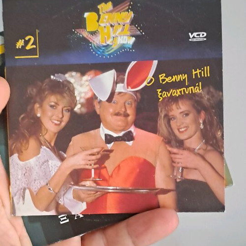 Benny Hill Xanaxypa DVD like new, 2 movies pack with subtitles