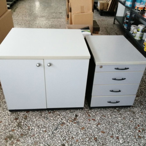 Office drawer cabinet used with minor wear