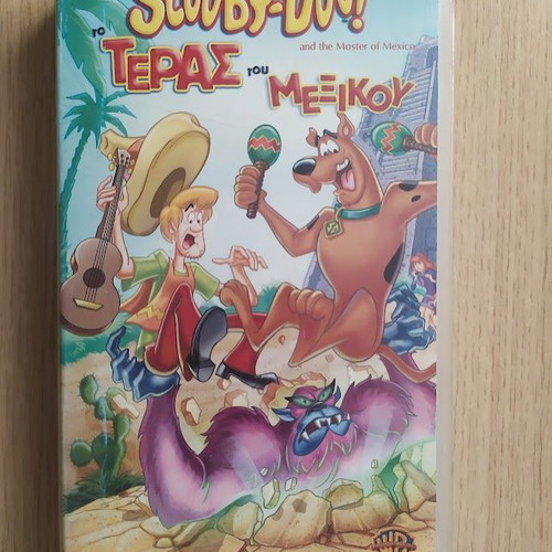 Скуби Ду Чудовището на Мексико VHS употребяван, дублиран