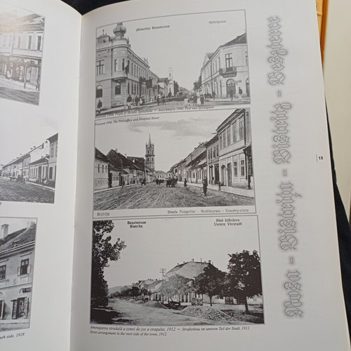 Bistrita album by Oscar Skrabel, town melancholy photobook