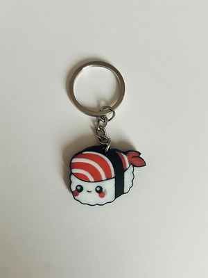 Sushi keychain new, multicolored