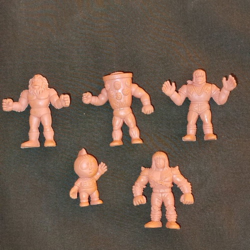M.U.S.C.L.E. Men φιγούρες 1,5" σε χρώμα δέρματος μεταχειρισμένες, 5 τεμ.