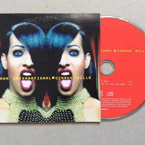 Dana International Cinque Milla CD single like new, electronic