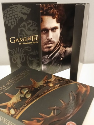 Game of Thrones δεύτερη σεζόν DVD σαν καινούργιο, 5 δίσκοι