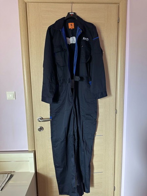 Men's work coverall dark blue like new