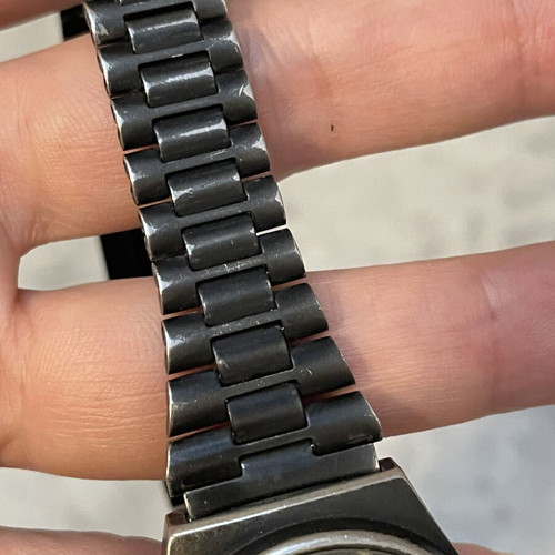Porsche Design vintage women's quartz watch used, black
