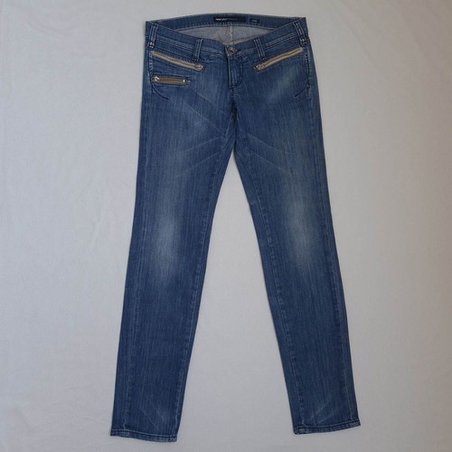 Miss Sixty Style Radio women's jeans size M W30 L32 low rise skinny like new, blue