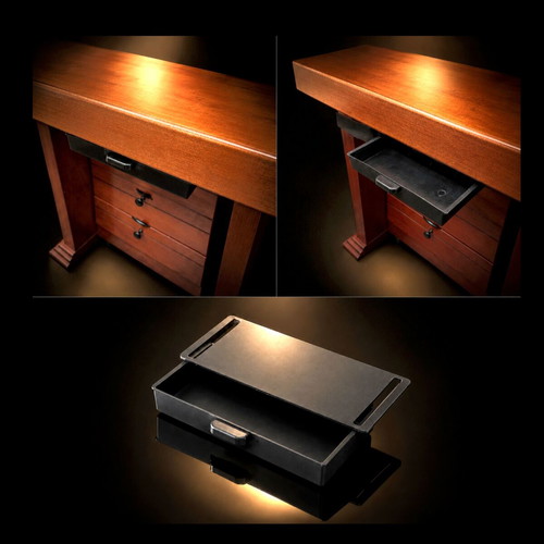 Hidden Desk Organizer Drawer new, practical under desk storage