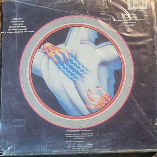 Judas Priest vinyl used, moderate condition