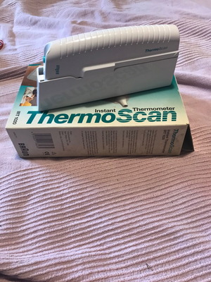 Thermoscan Braun електронен термометър