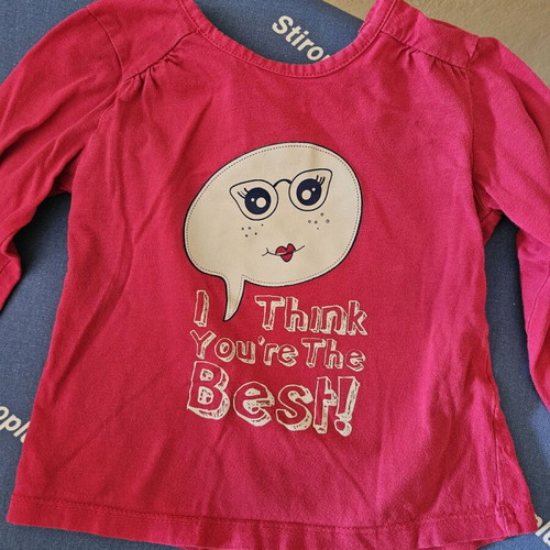 Baby girl t-shirts used, 12-18 months, Zara, Mothercare, Orchestra