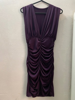 Shein βυσσινί mini φόρεμα σαν καινούργιο