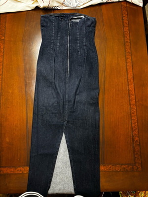 Zara denim dress like new, blue, size M