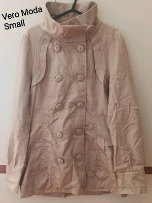 Turnover Collection trench coat beige like new, size S