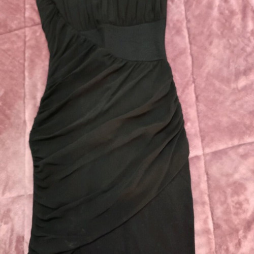 Zara strapless dress size medium like new, black